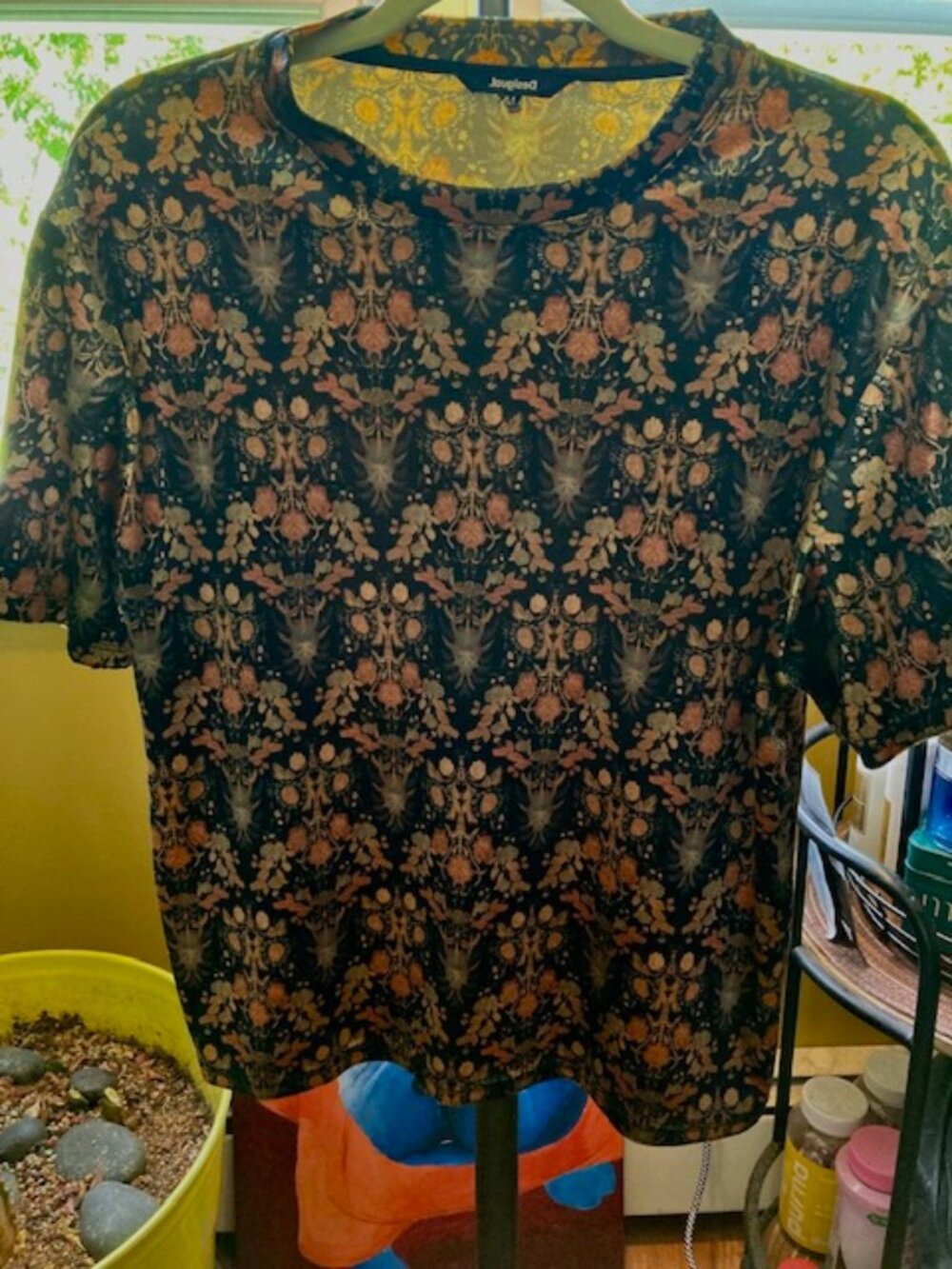 Desigual Velvet Floral Tee